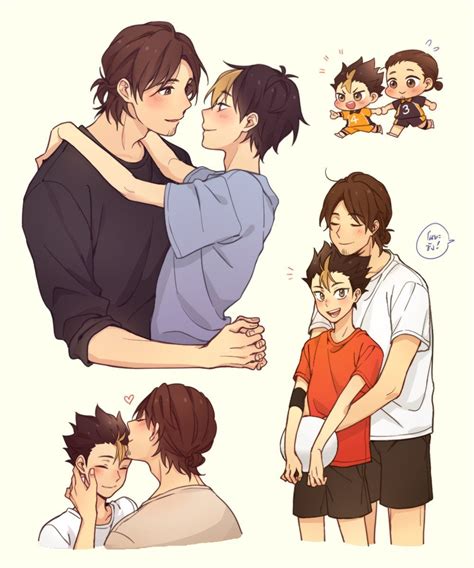 Asahi and Nishinoya's relationship .